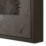 "Spruce" Burlap Framed Wall Art ARTWORK - framed print Renwil