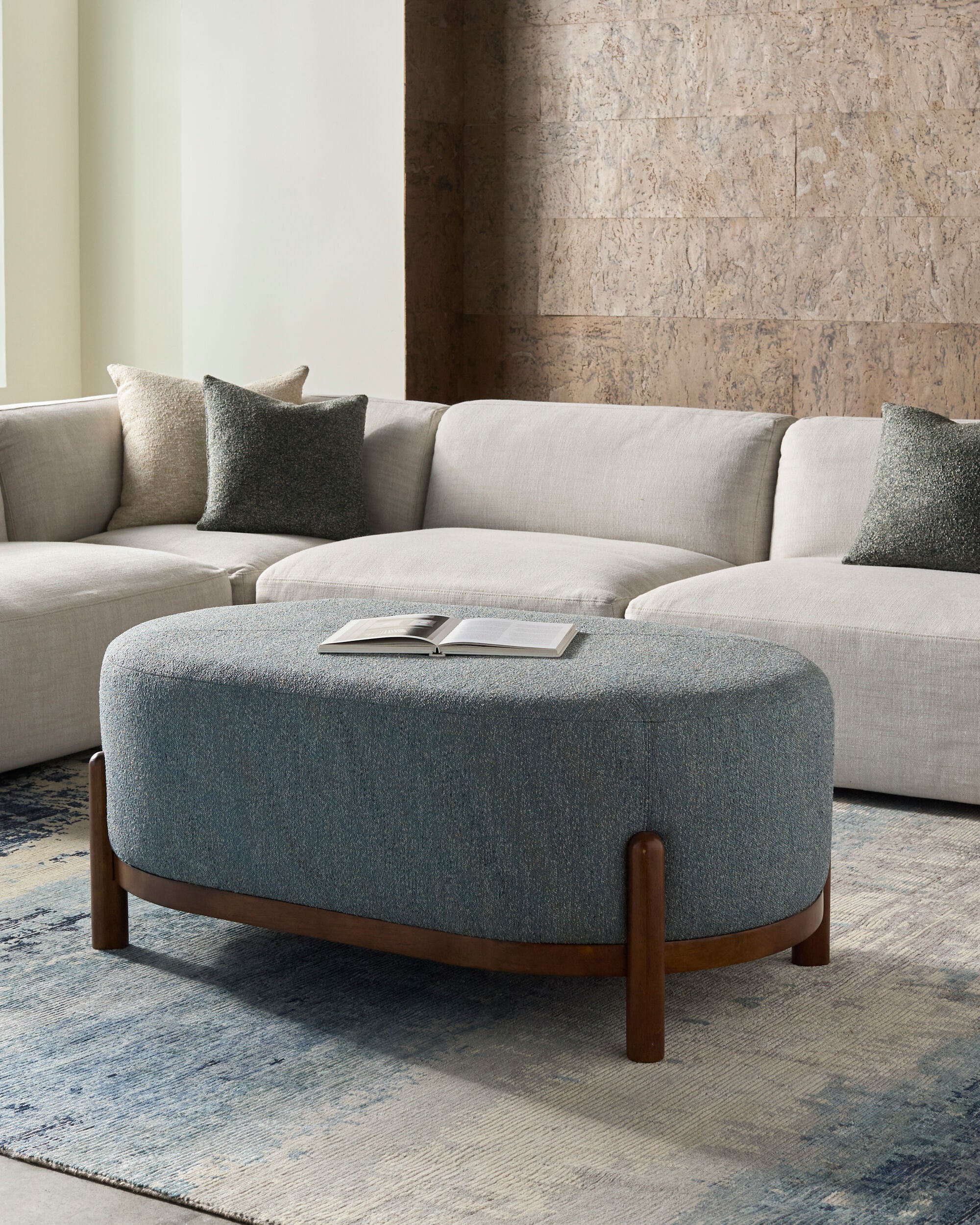 Valerie Ottoman FURNITURE - ottoman Surya