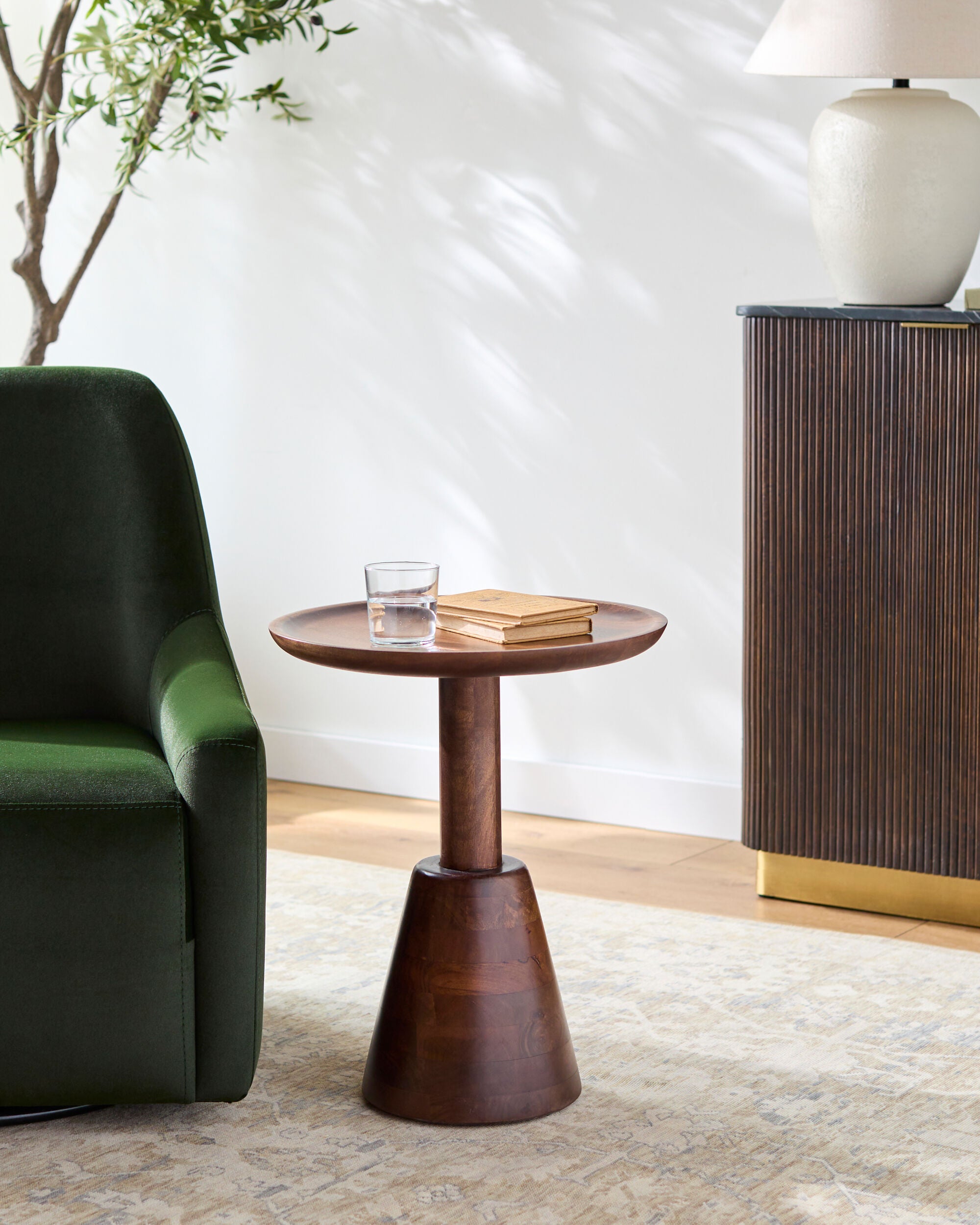 Magda End Table FURNITURE - end table Surya