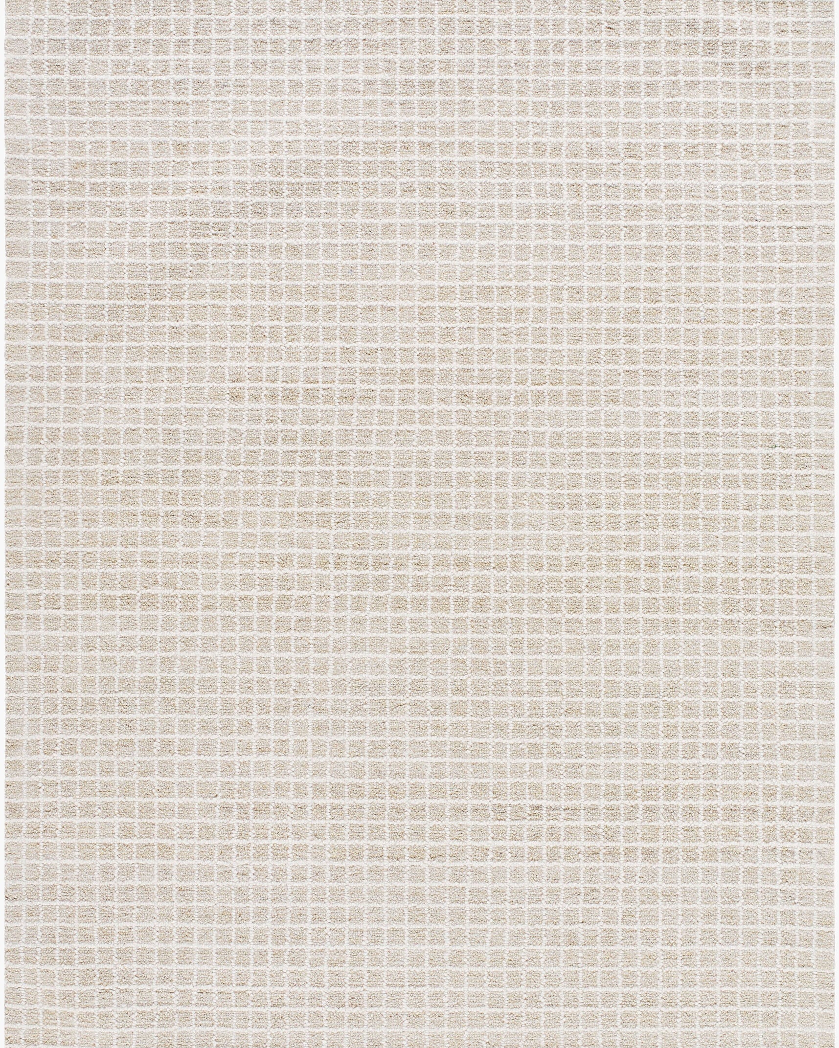Andy Natural Gridwork Rug RUGS - wool Surya
