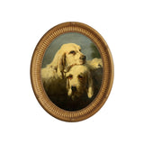 Two Pups ARTWORK - framed art Wendover Art Group