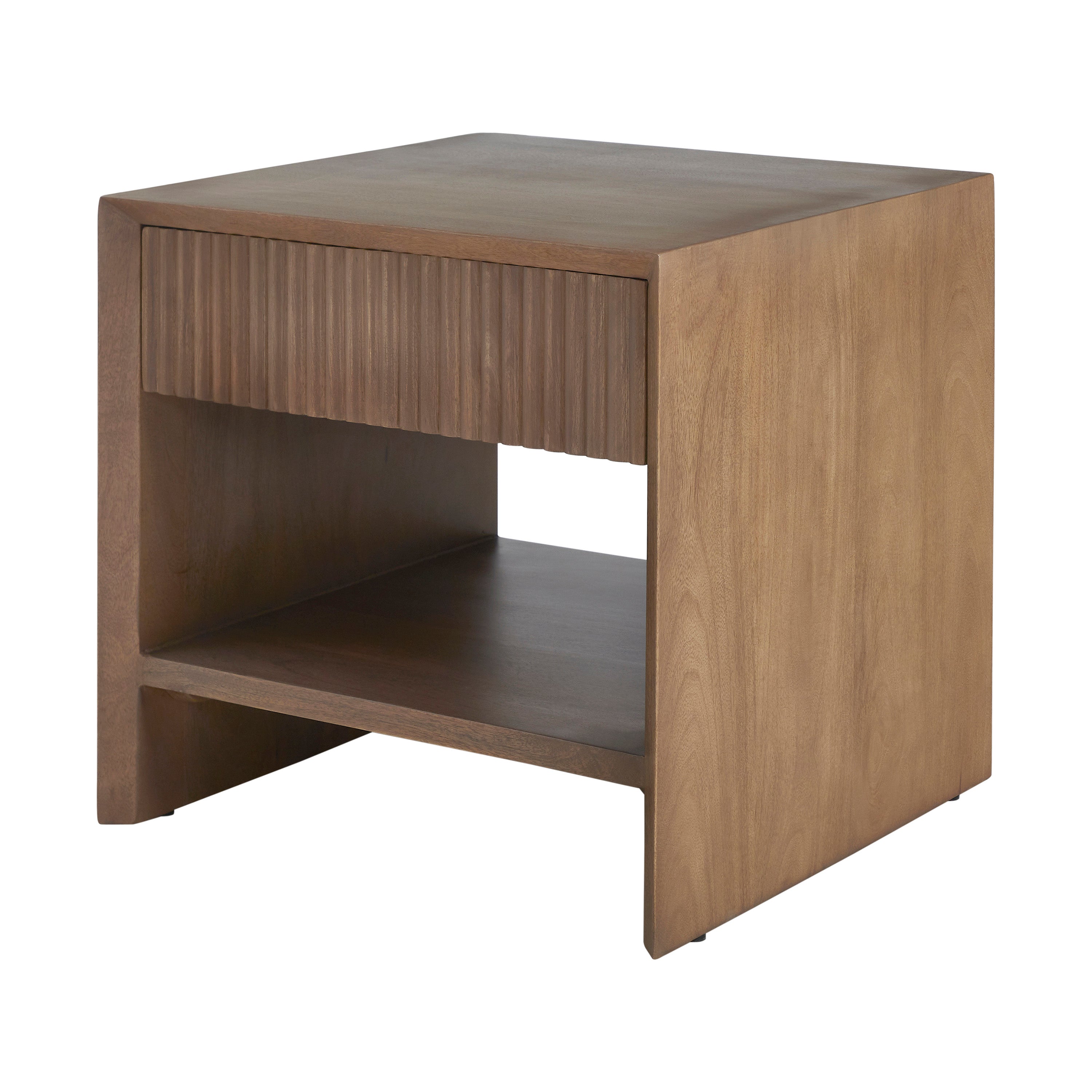 Jaime Mango Wood Side Table FURNITURE - side table Renwil