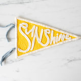 Felt Pennant Flag - Sunshine - Rug & Weave