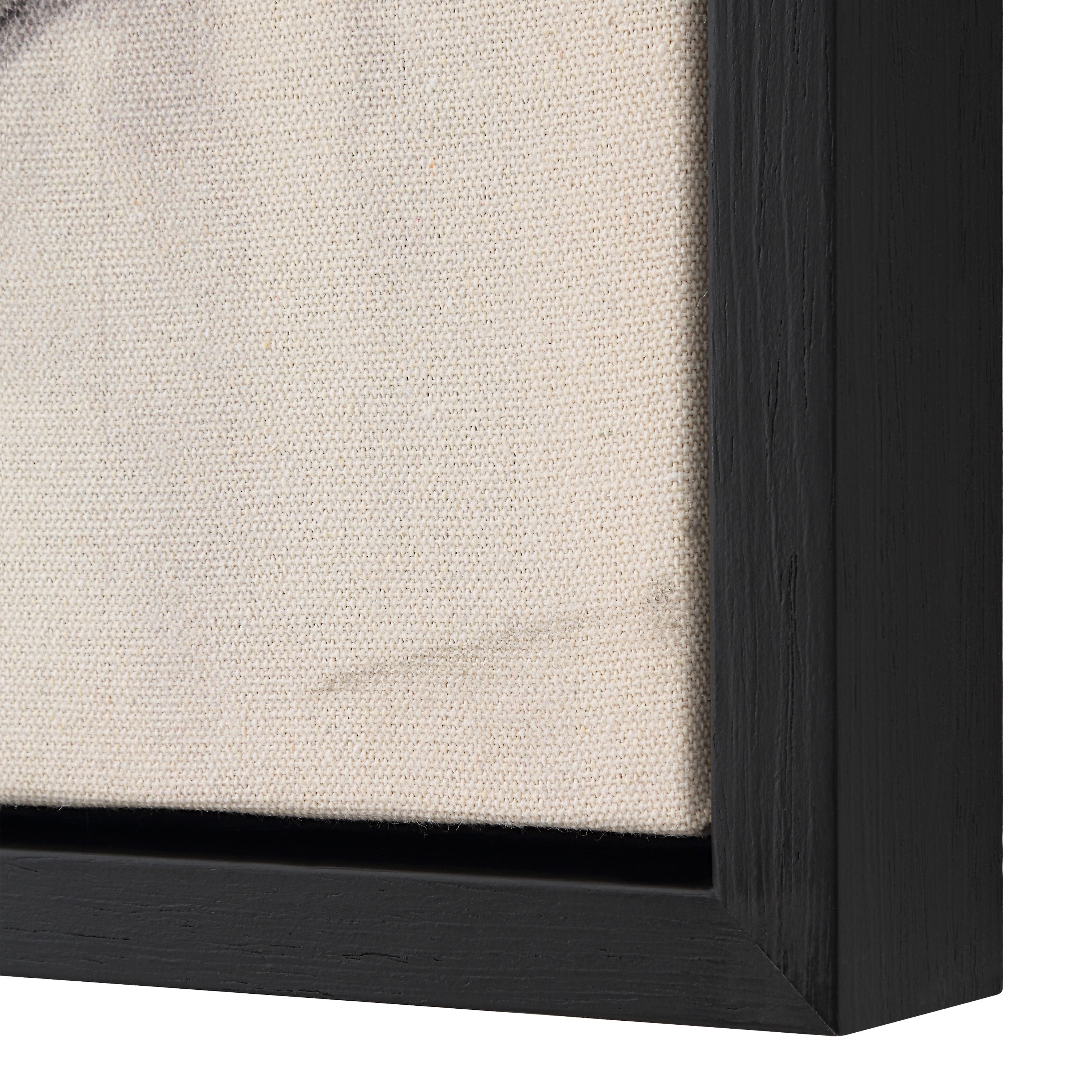 IN STORE - "Ecru & Ink" Framed Canvas Set ARTWORK - in store Renwil