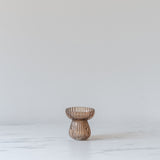 Ribbed Mushroom Shaped Vase - Rug & Weave