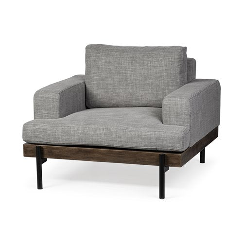 Cobie Chair 3 - FURNITURE - chair Mercana Grey Fabric
