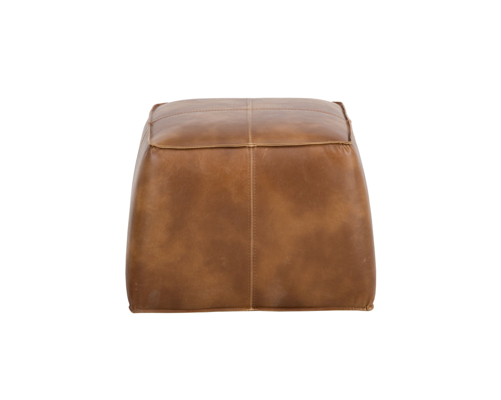 Aiden Ottoman / Tan 6 - FURNITURE - ottoman Sunpan