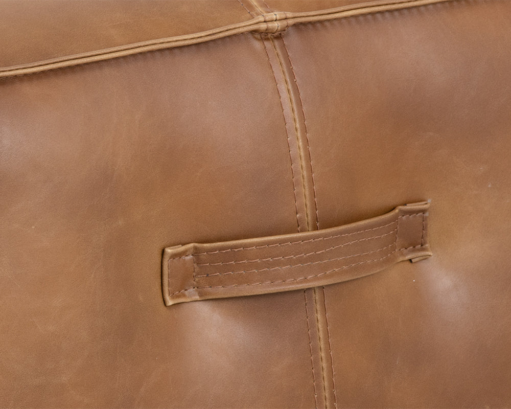 Aiden Ottoman / Tan 6 - FURNITURE - ottoman Sunpan