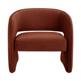 Rosie Lounge Chair - Meg Rust 3 - FURNITURE - chair Sunpan