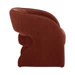 Rosie Lounge Chair - Meg Rust 3 - FURNITURE - chair Sunpan