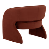 Rosie Lounge Chair - Meg Rust 3 - FURNITURE - chair Sunpan