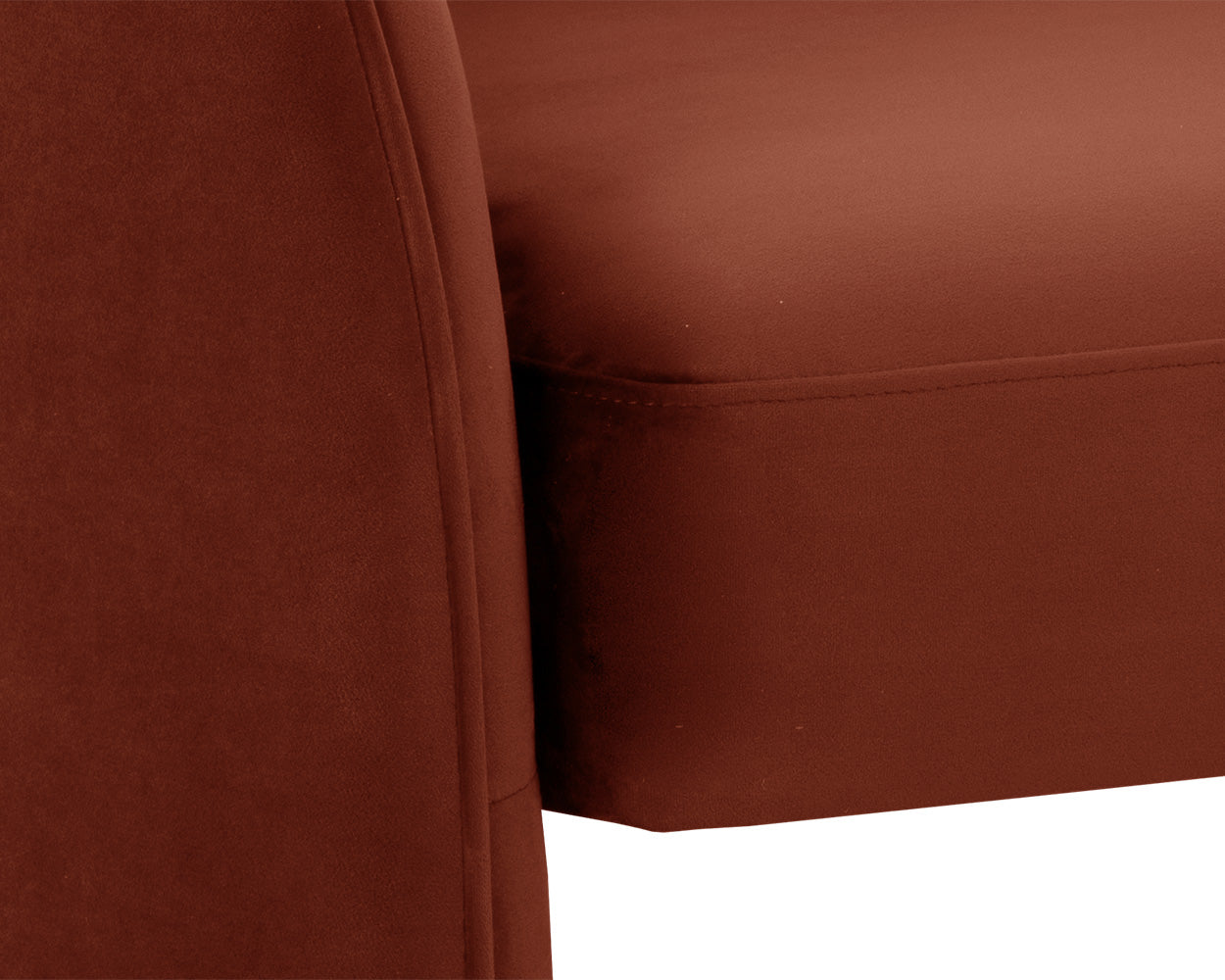 Rosie Lounge Chair - Meg Rust 3 - FURNITURE - chair Sunpan