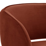 Rosie Lounge Chair - Meg Rust 3 - FURNITURE - chair Sunpan