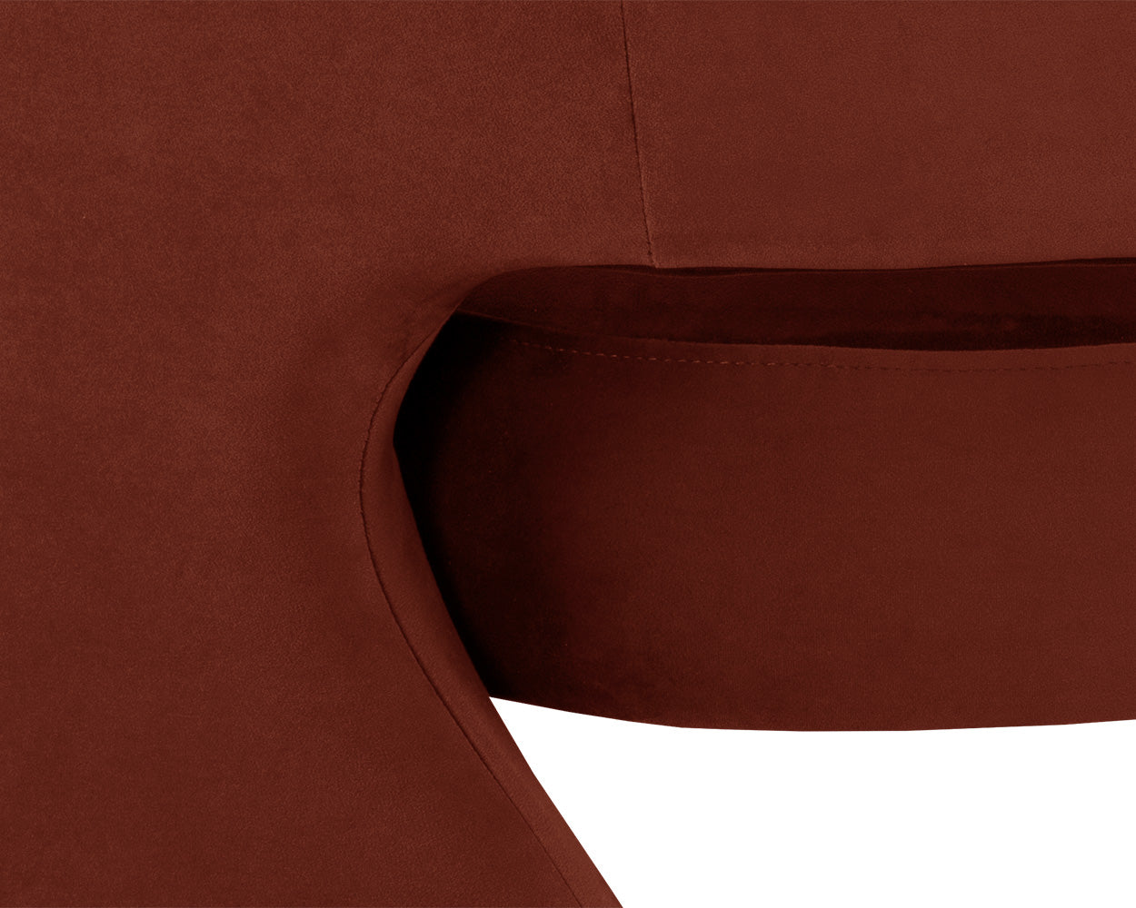 Rosie Lounge Chair - Meg Rust 3 - FURNITURE - chair Sunpan