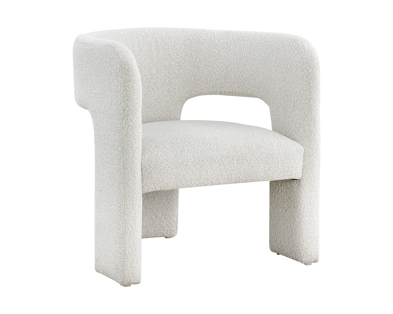 Isla Lounge Chair - Copenhagen White 3 - FURNITURE - chair Sunpan