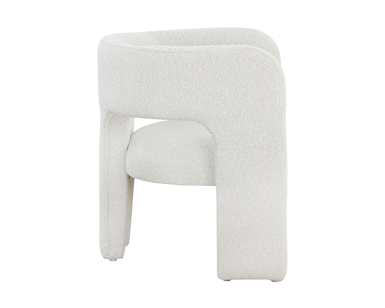 Isla Lounge Chair - Copenhagen White 3 - FURNITURE - chair Sunpan