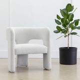 Isla Lounge Chair - Copenhagen White 3 - FURNITURE - chair Sunpan