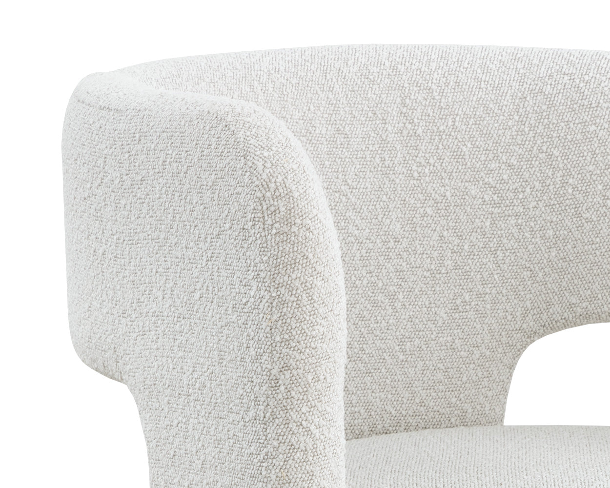 Isla Lounge Chair - Copenhagen White 3 - FURNITURE - chair Sunpan