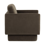 Evelyn Lounge Chair - Meg Dark Brown 3 - FURNITURE - chair Sunpan