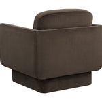 Evelyn Lounge Chair - Meg Dark Brown 3 - FURNITURE - chair Sunpan