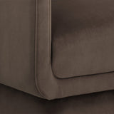 Evelyn Lounge Chair - Meg Dark Brown 3 - FURNITURE - chair Sunpan