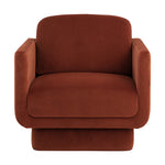 Evelyn Lounge Chair - Meg Rust 3 - FURNITURE - chair Sunpan