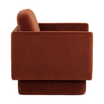 Evelyn Lounge Chair - Meg Rust 3 - FURNITURE - chair Sunpan