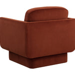 Evelyn Lounge Chair - Meg Rust 3 - FURNITURE - chair Sunpan