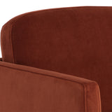 Evelyn Lounge Chair - Meg Rust 3 - FURNITURE - chair Sunpan