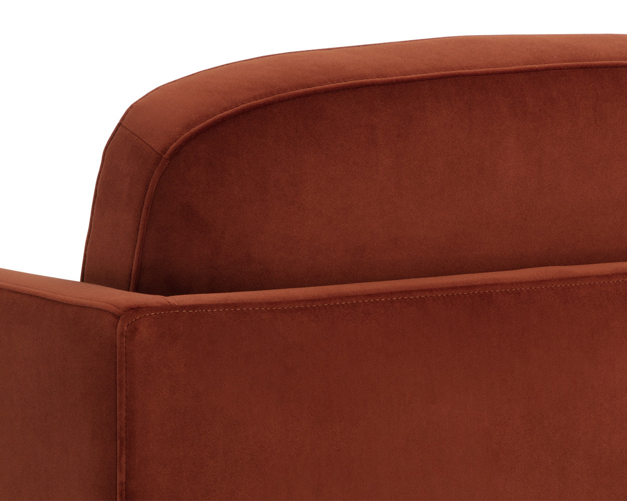 Evelyn Lounge Chair - Meg Rust 3 - FURNITURE - chair Sunpan