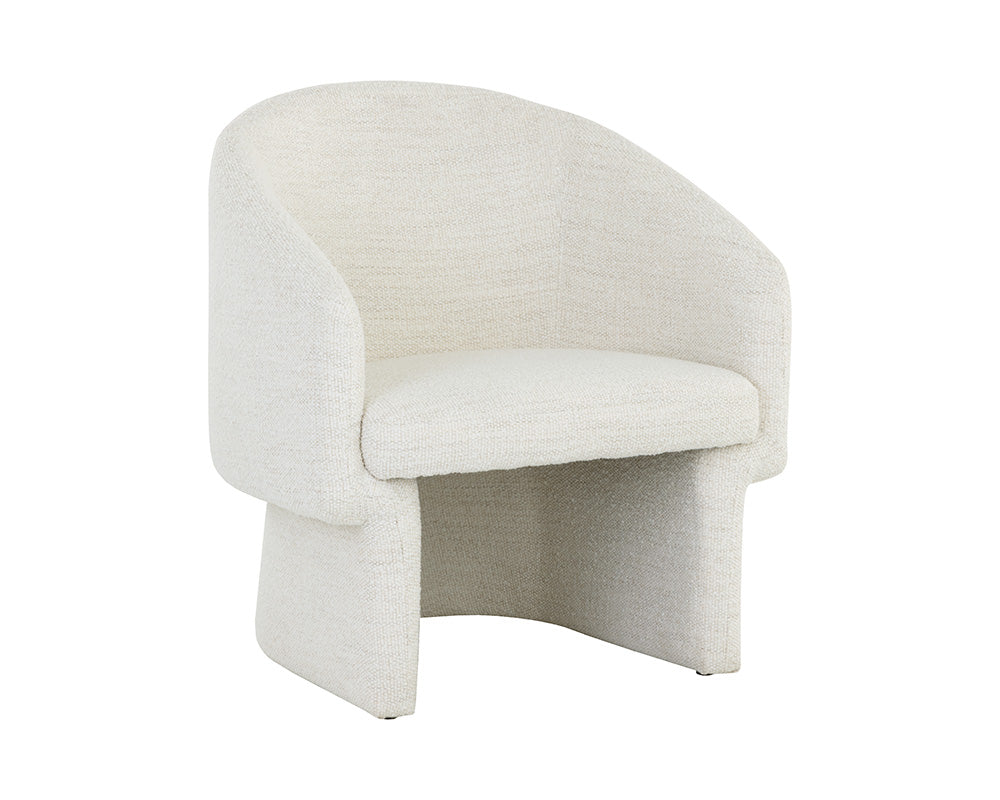 Lola Lounge Chair / Merino Pearl 3 - FURNITURE - chair Sunpan