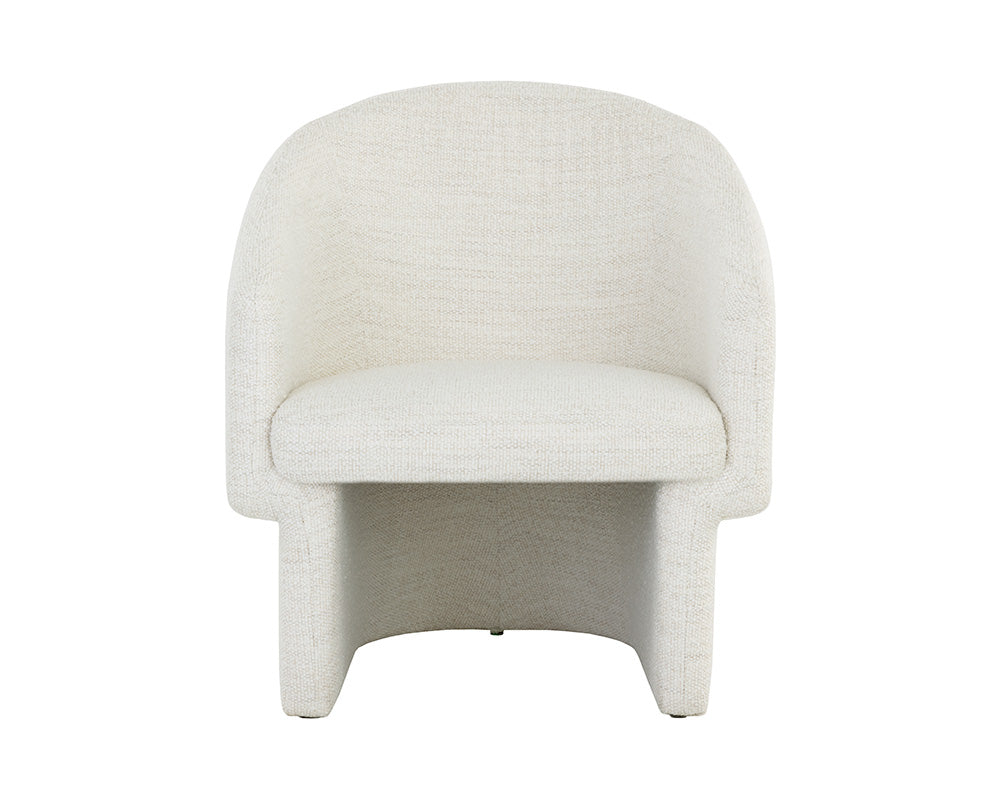 Lola Lounge Chair / Merino Pearl 3 - FURNITURE - chair Sunpan
