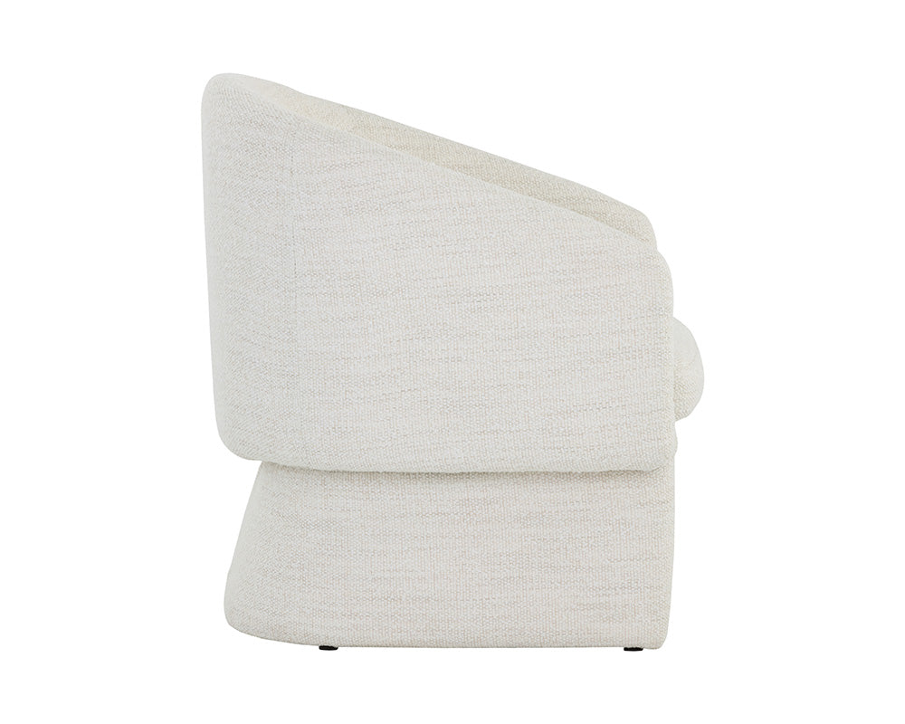 Lola Lounge Chair / Merino Pearl 3 - FURNITURE - chair Sunpan
