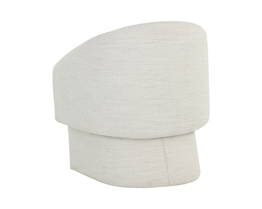 Lola Lounge Chair / Merino Pearl 3 - FURNITURE - chair Sunpan