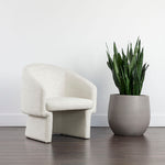 Lola Lounge Chair / Merino Pearl 3 - FURNITURE - chair Sunpan