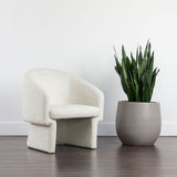 Lola Lounge Chair / Merino Pearl 3 - FURNITURE - chair Sunpan