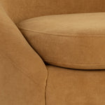 Utopia Swivel Lounge Chair - Gold - Rug & Weave