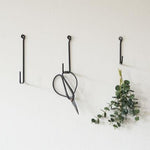 Handmade Iron Single Hook hardware Fog Linen Work