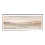 “Watercolour Beach” Framed Art Print - Rug & Weave