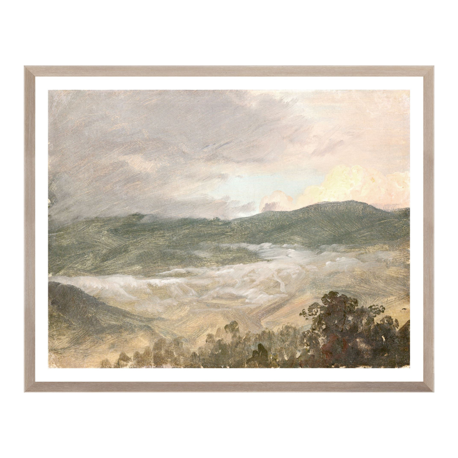 “Rolling Fields” Framed Art Print