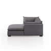 Walden 2 Piece Sectional - Charcoal - Rug & Weave