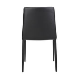 Set of Two Nori Dining Chairs - Black - Rug & Weave