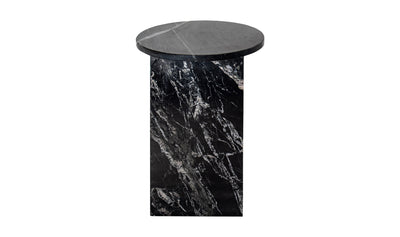 Cole Accent Table - Black - Rug & Weave