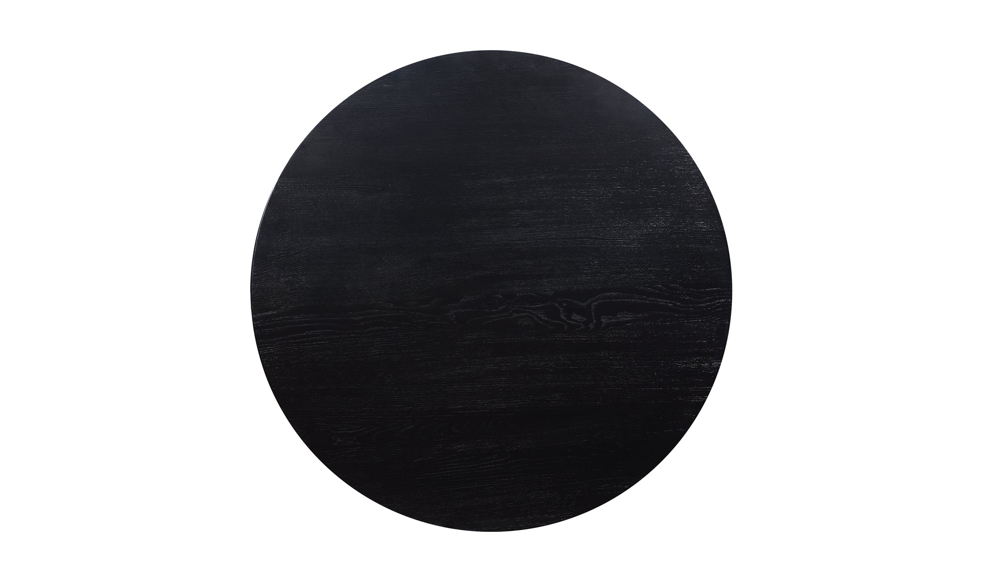 Denza Round Dining Table - Black - Rug & Weave