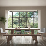 Set of two Diego Oak Dining Chair 10 - a - FURNITURE - dining chair Moe's Furniture
