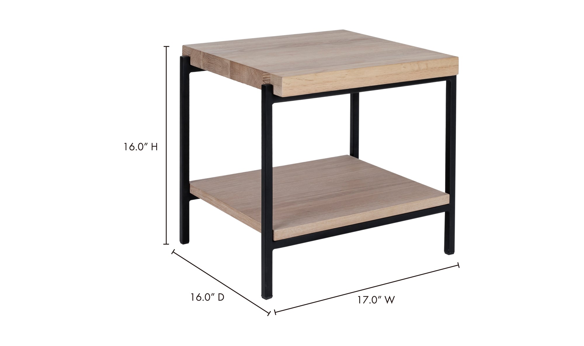 Millie Side Table 5 - a - FURNITURE - accent table - wood Moe's Furniture