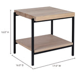 Millie Side Table 5 - a - FURNITURE - accent table - wood Moe's Furniture