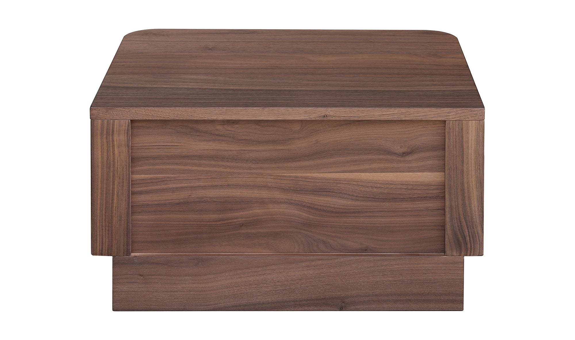 Curve Nightstand - Walnut 14 - FURNITURE - nightstand Moe's Furniture