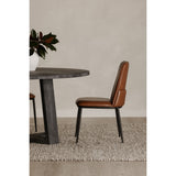 Set of Two Doug Dining Chair - Brown - Rug & Weave