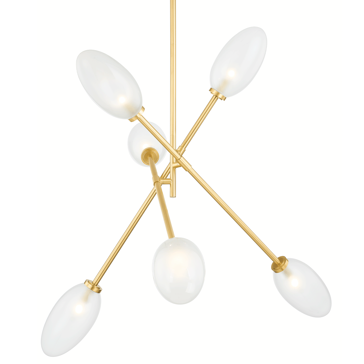 Alberton Chandelier - Large LIGHTING - chandelier Hudson Valley Lighting Aged Brass